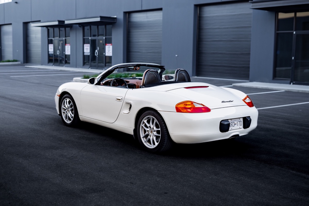 White Porsche 986 Boxster auction gallery photograph 15