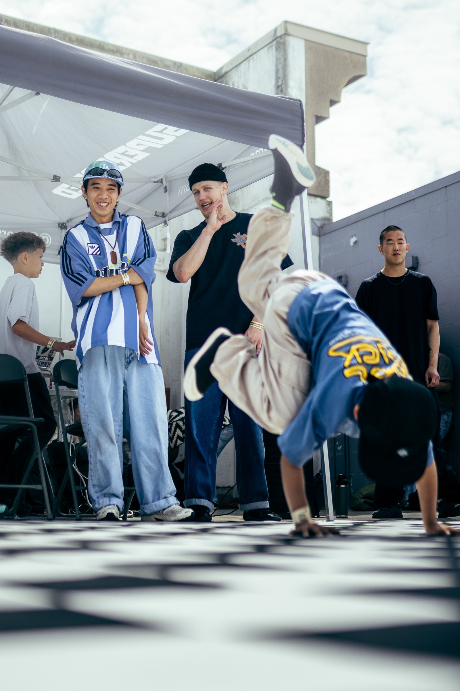 Breakdancer performing at Driven Vancouver 2025