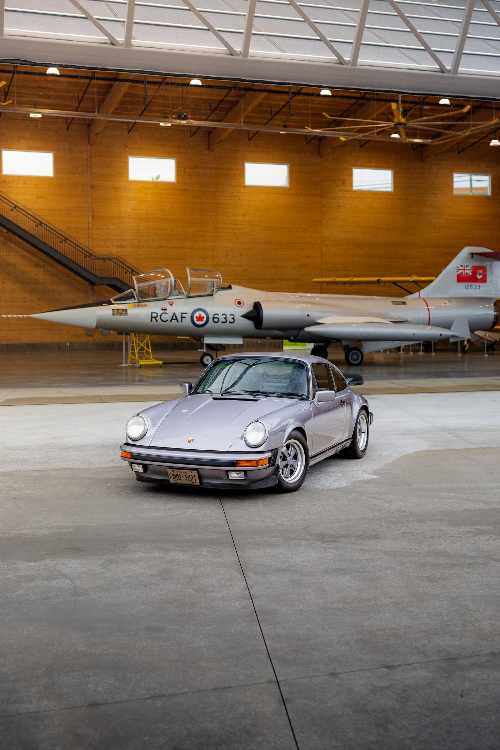 Portrait of a Porsche with the KF aviation collection